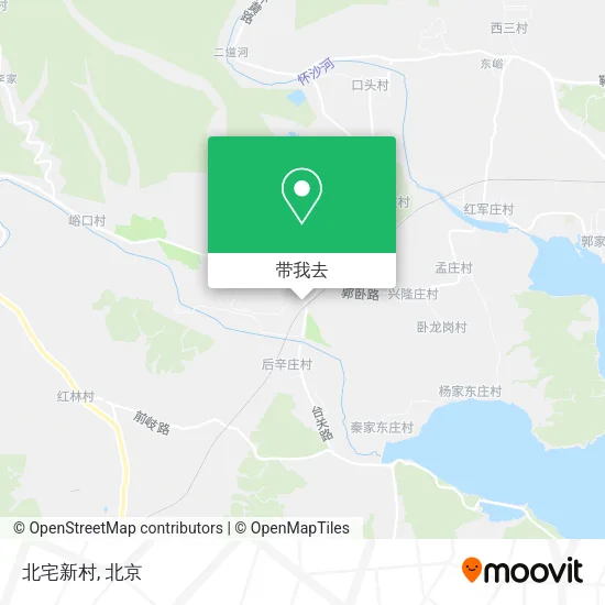 北宅新村地图