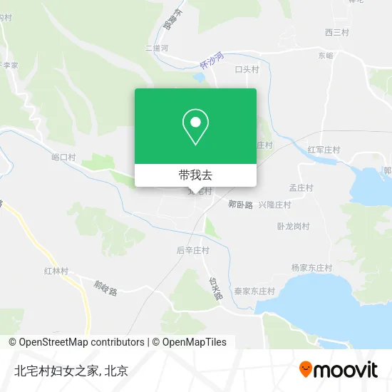 北宅村妇女之家地图