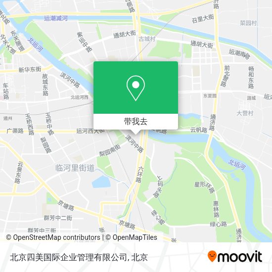 北京四美国际企业管理有限公司地图