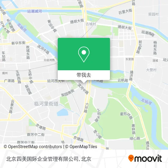 北京四美国际企业管理有限公司地图