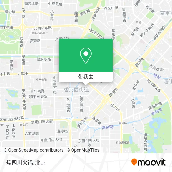 燥四川火锅地图