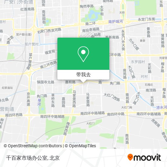 千百家市场办公室地图