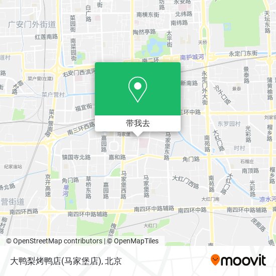 大鸭梨烤鸭店(马家堡店)地图