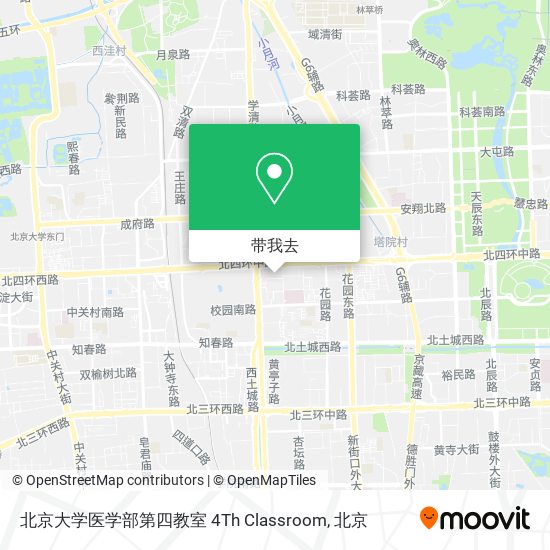 北京大学医学部第四教室 4Th Classroom地图