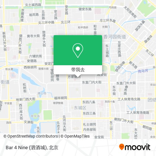 Bar 4 Nine (泗酒城)地图
