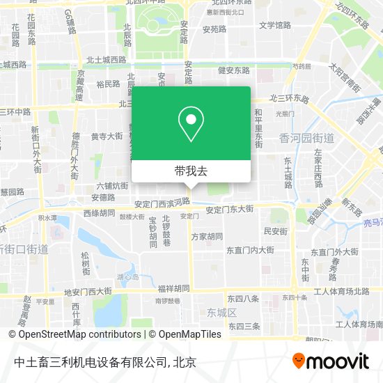 中土畜三利机电设备有限公司地图