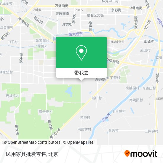 民用家具批发零售地图