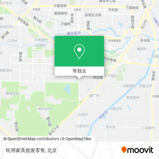 民用家具批发零售地图