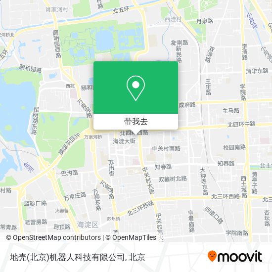 地壳(北京)机器人科技有限公司地图