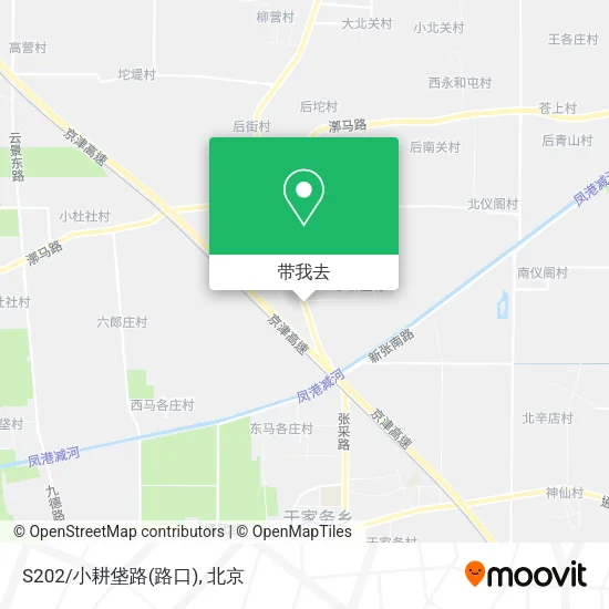 S202/小耕垡路(路口)地图