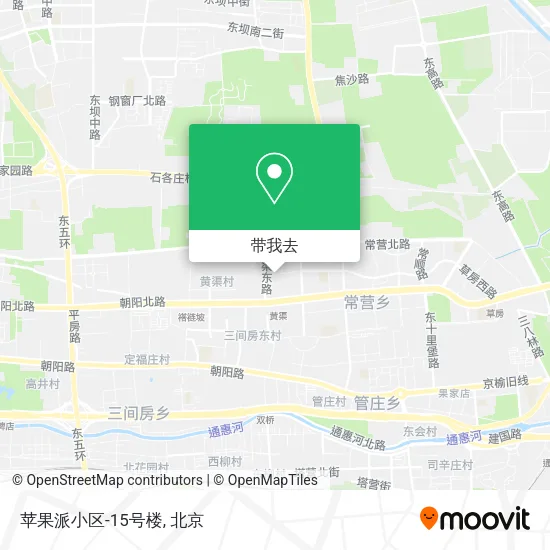 苹果派小区-15号楼地图