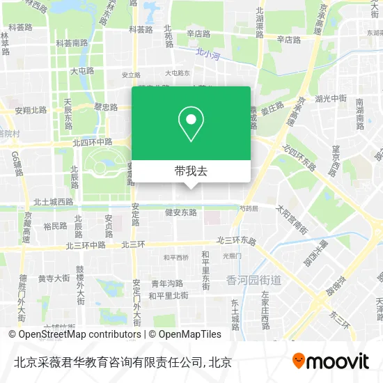 北京采薇君华教育咨询有限责任公司地图