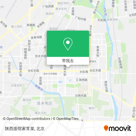 陕西面馆家常菜地图