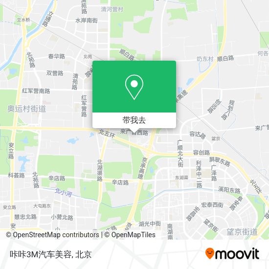 咔咔3M汽车美容地图