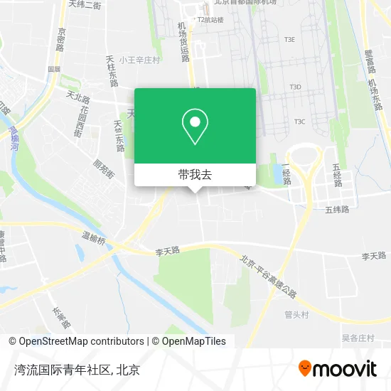 湾流国际青年社区地图