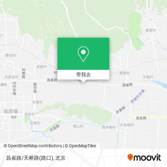 昌崔路/天桥路(路口)地图