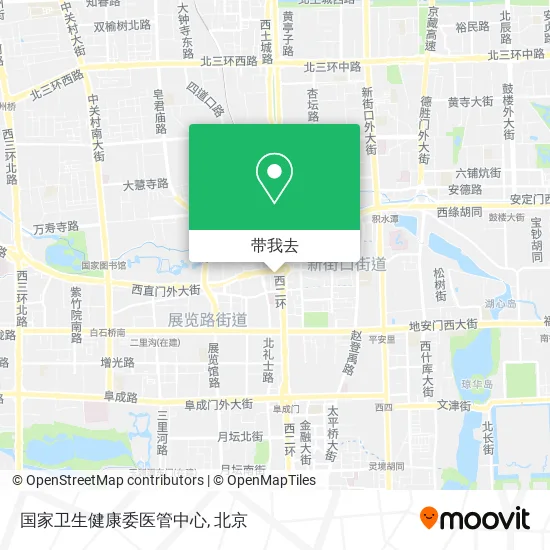 国家卫生健康委医管中心地图
