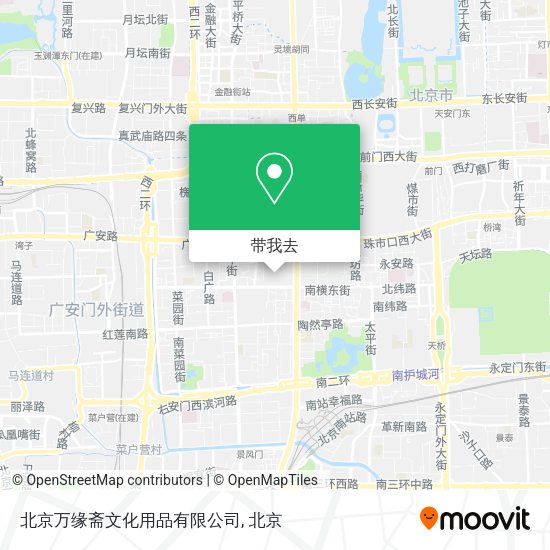 北京万缘斋文化用品有限公司地图