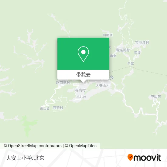 大安山小学地图