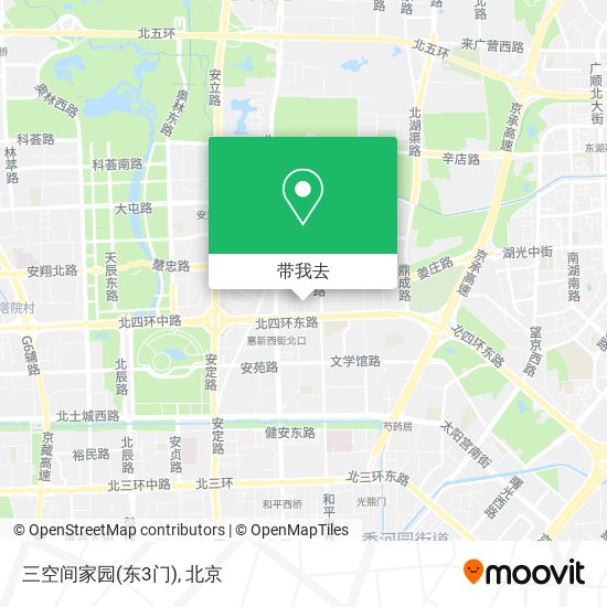 三空间家园(东3门)地图
