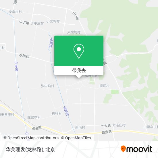 华美理发(龙林路)地图