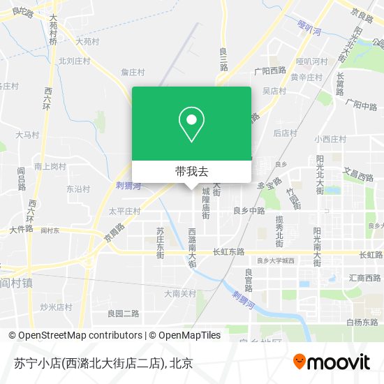 苏宁小店(西潞北大街店二店)地图