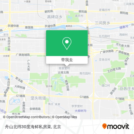 舟山北纬30度海鲜私房菜地图