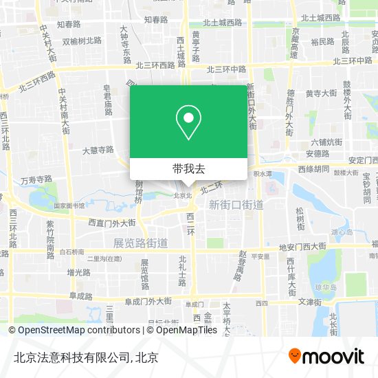 北京法意科技有限公司地图