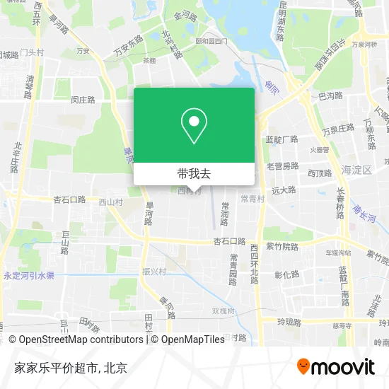 家家乐平价超市地图