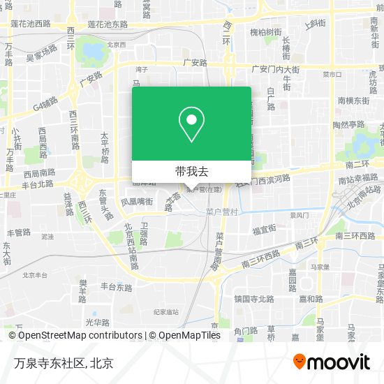 万泉寺东社区地图