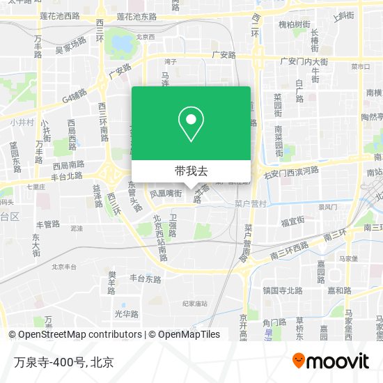 万泉寺-400号地图
