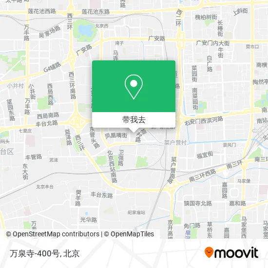 万泉寺-400号地图