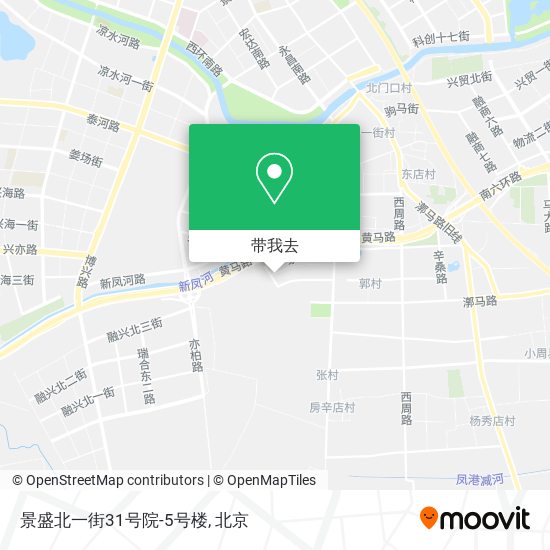 景盛北一街31号院-5号楼地图