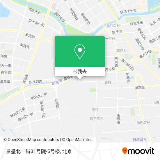 景盛北一街31号院-5号楼地图