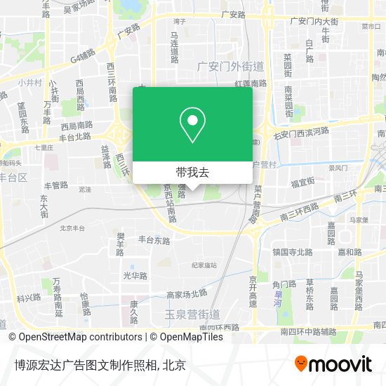 博源宏达广告图文制作照相地图