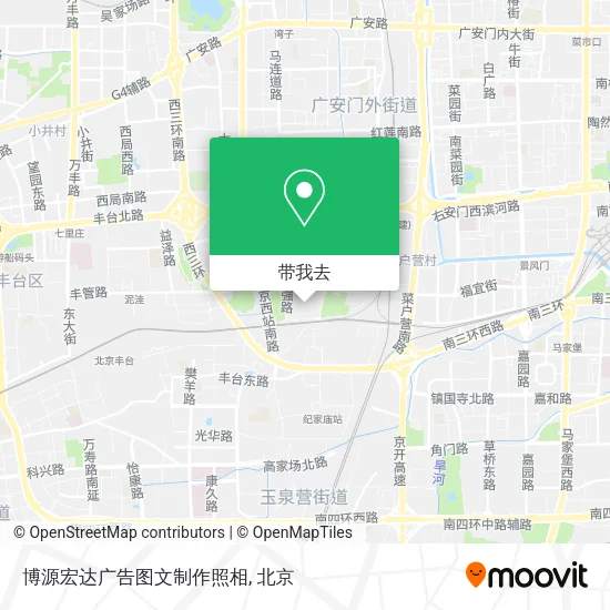 博源宏达广告图文制作照相地图