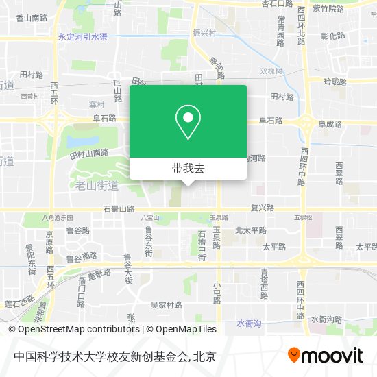 中国科学技术大学校友新创基金会地图
