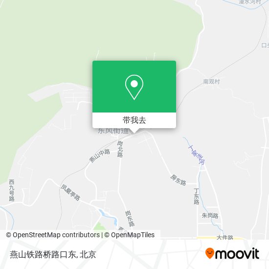 燕山铁路桥路口东地图