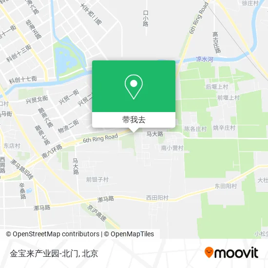 金宝来产业园-北门地图