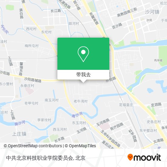 中共北京科技职业学院委员会地图