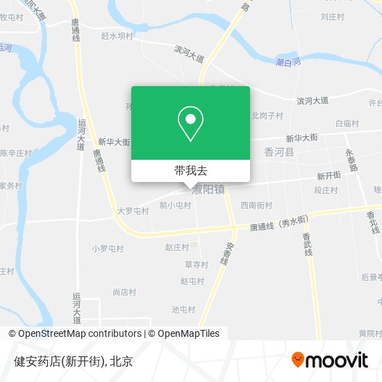 健安药店(新开街)地图