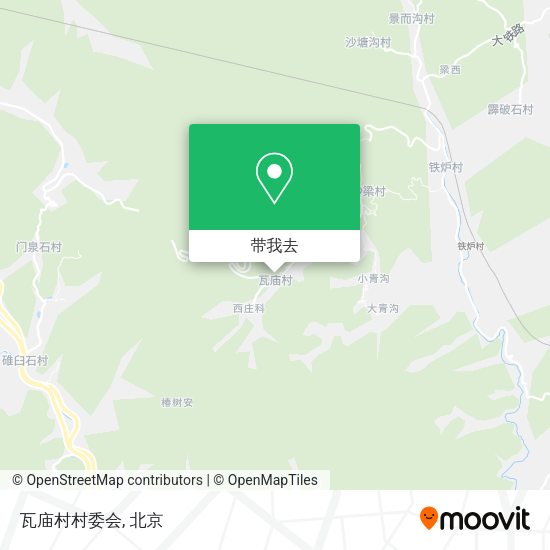 瓦庙村村委会地图
