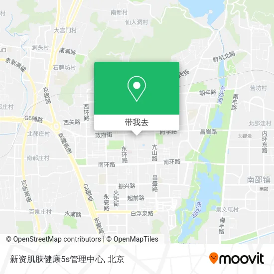 新资肌肤健康5s管理中心地图