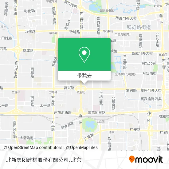 北新集团建材股份有限公司地图