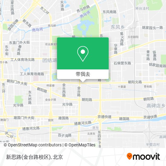 新思路(金台路校区)地图