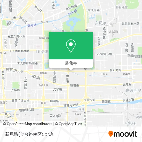 新思路(金台路校区)地图