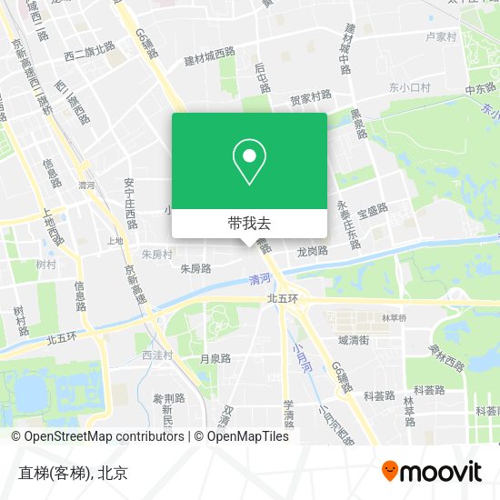 直梯(客梯)地图