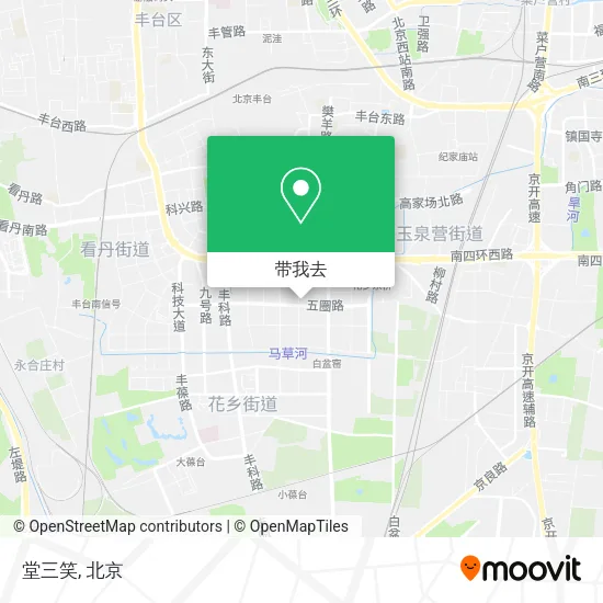 堂三笑地图