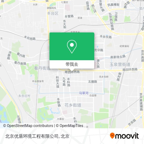 北京优盾环境工程有限公司地图