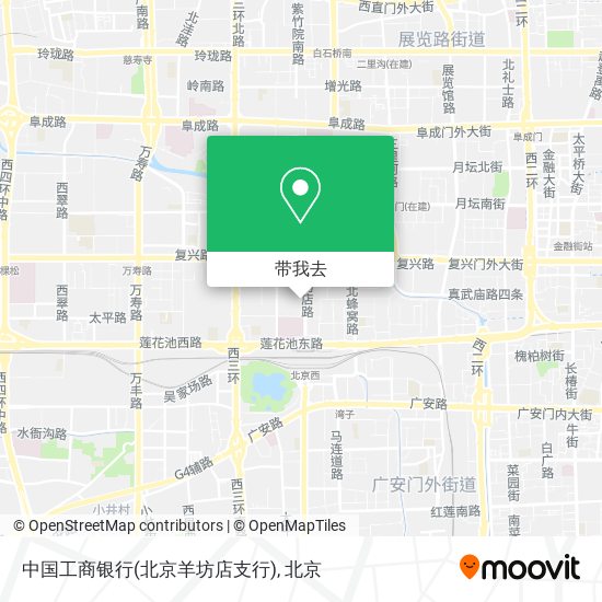 中国工商银行(北京羊坊店支行)地图